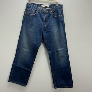 Agave Denim The Waterman Jeans Straight Cut Medium Rise Made In USA Mens Size 36